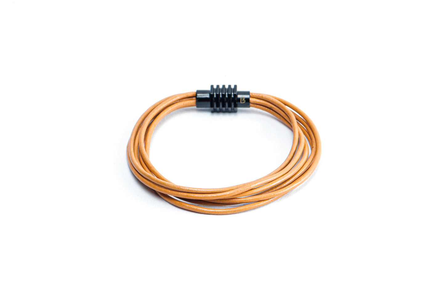 Classic Neo Orange Leather Bracelet