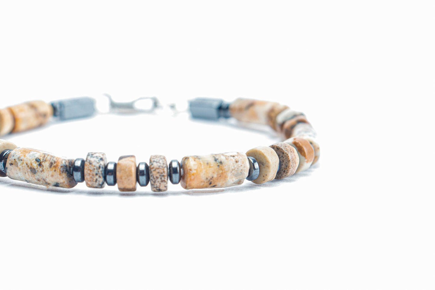 Modern Ladscape Jasper Bracelet