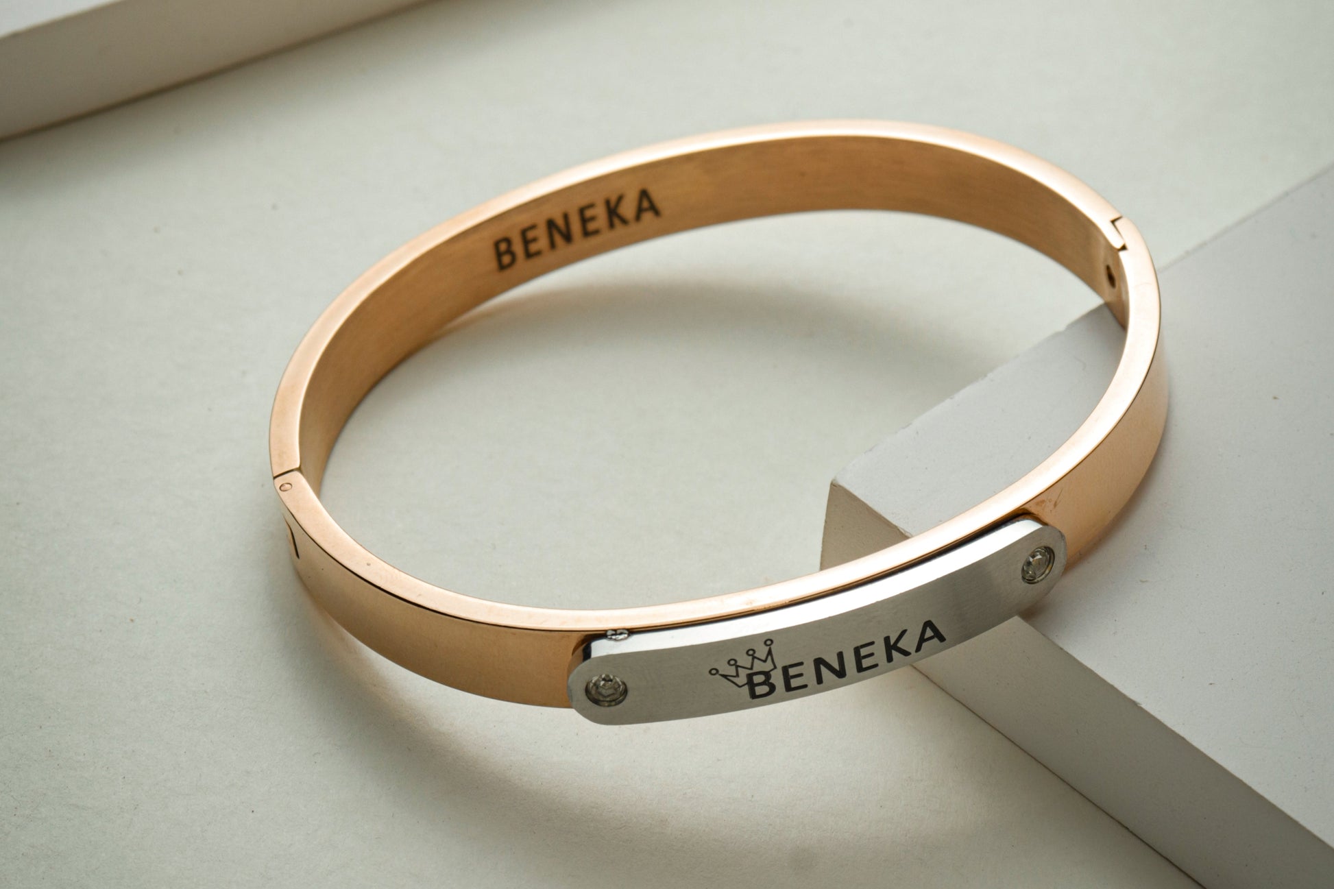 Titan Mark Metal Bracelet