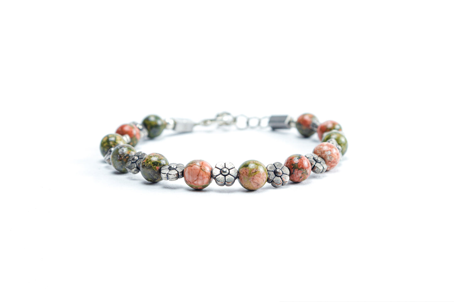 Unakite Jasper Bracelet