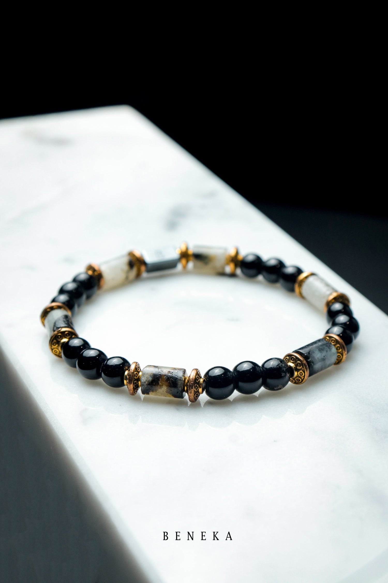 Men's Natural Stone Bracelet
