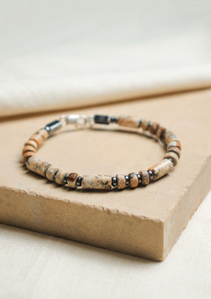 Modern Ladscape Jasper Bracelet