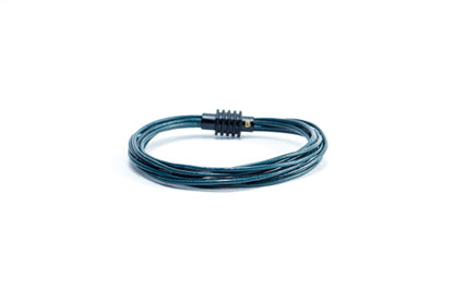 Classic Green Leather Bracelet