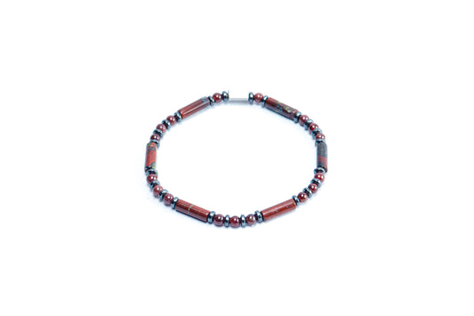 Classical Red Garnet Bracelet