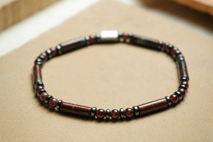 Classical Red Garnet Bracelet