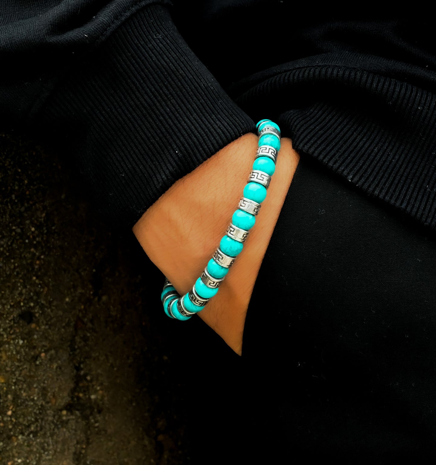 Natural Turqouise Stone Bracelet