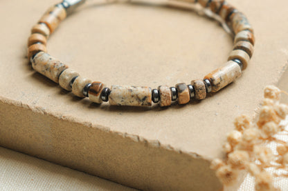 Modern Ladscape Jasper Bracelet