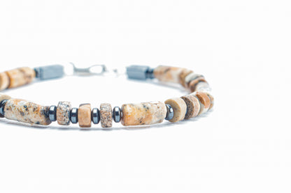 Modern Ladscape Jasper Bracelet